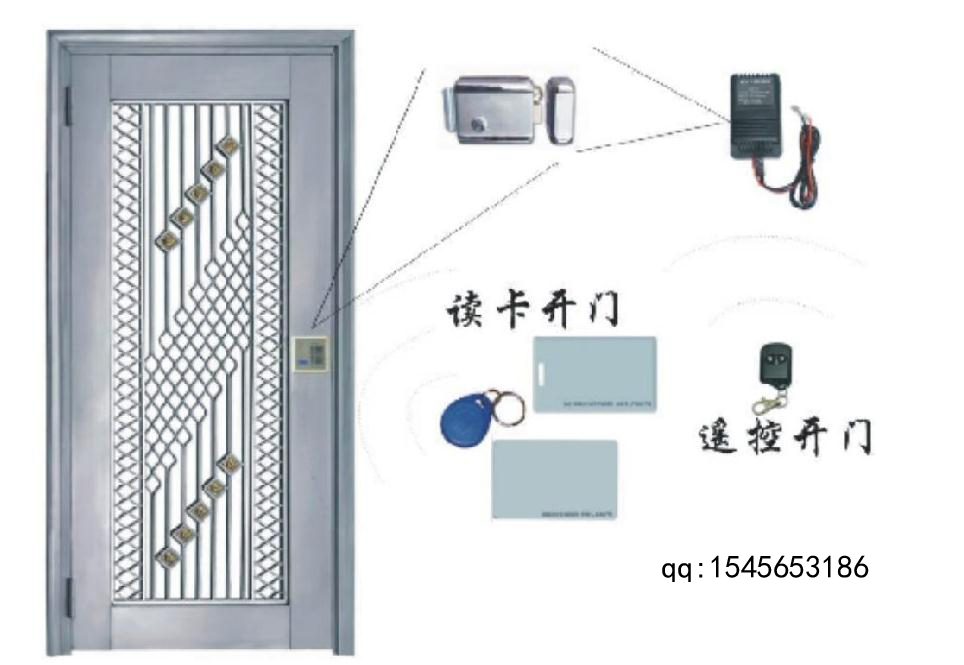 门禁系统增加遥控开关